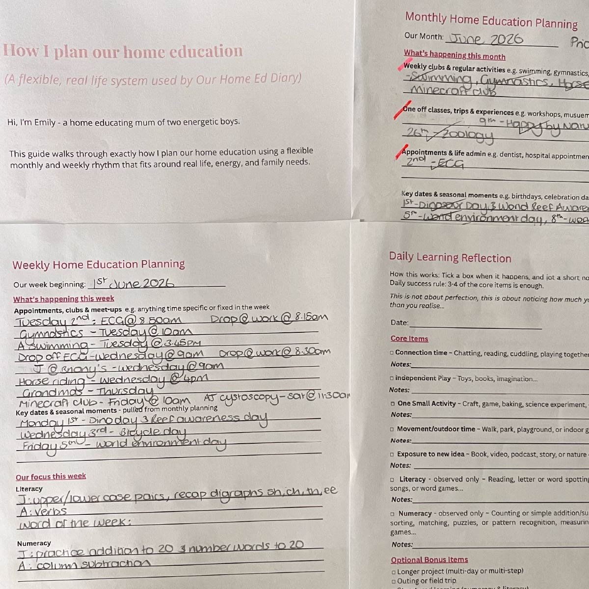 the flexible home education planning system the flexible home education planning system