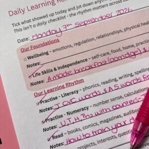 daily learning reflection